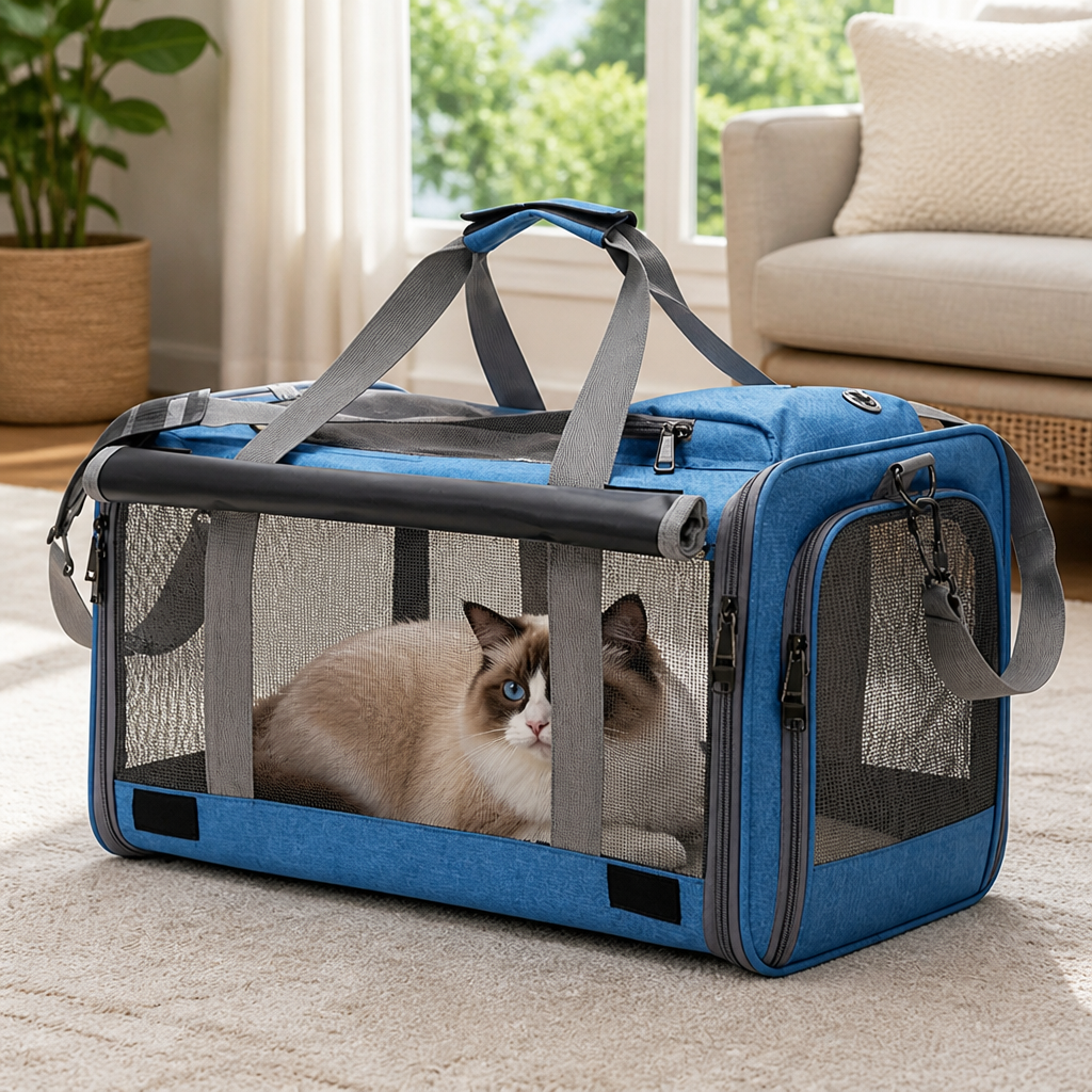 Sac de transport spacieux à parois souples