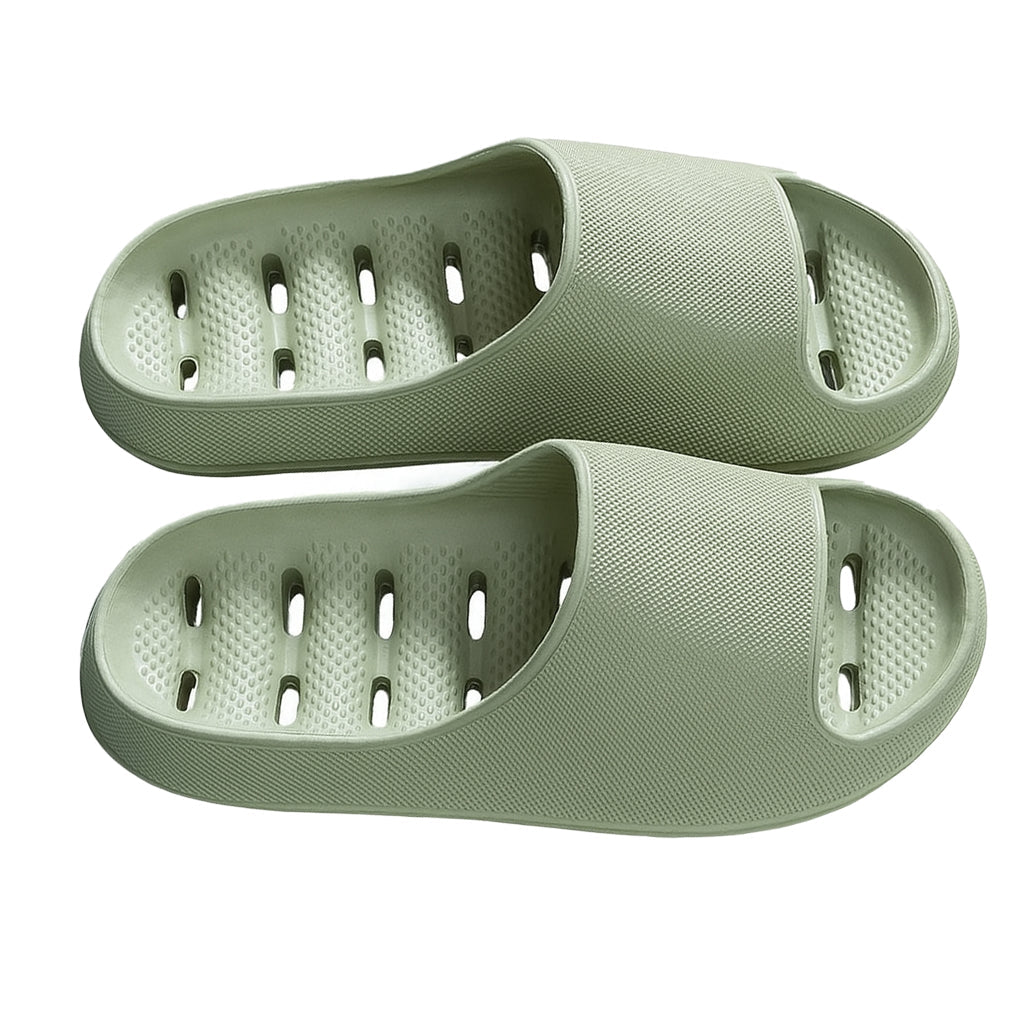 Sandales de douche femme à séchage rapide avec trous de drainage