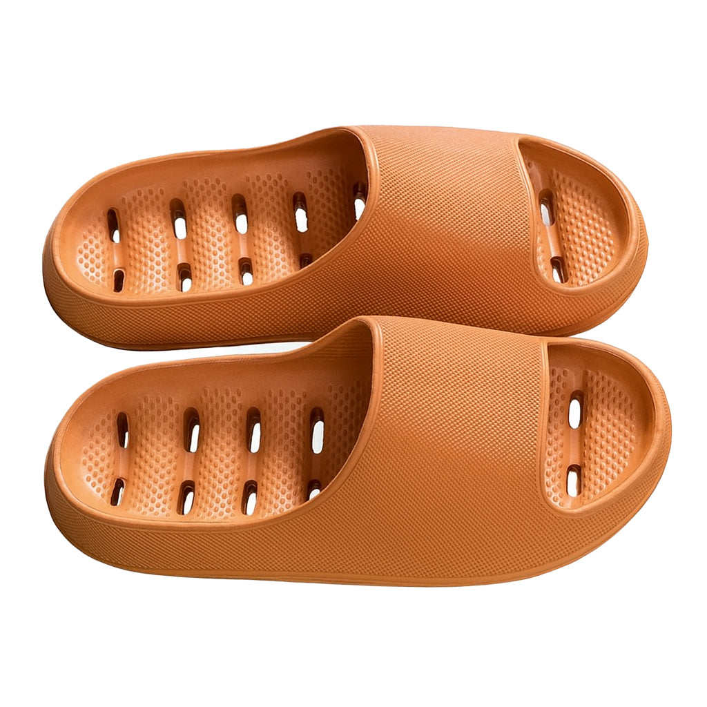 Sandales de douche femme à séchage rapide avec trous de drainage