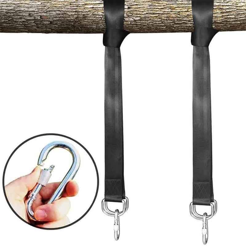 Sangles de suspension renforcées pour balançoire et hamac