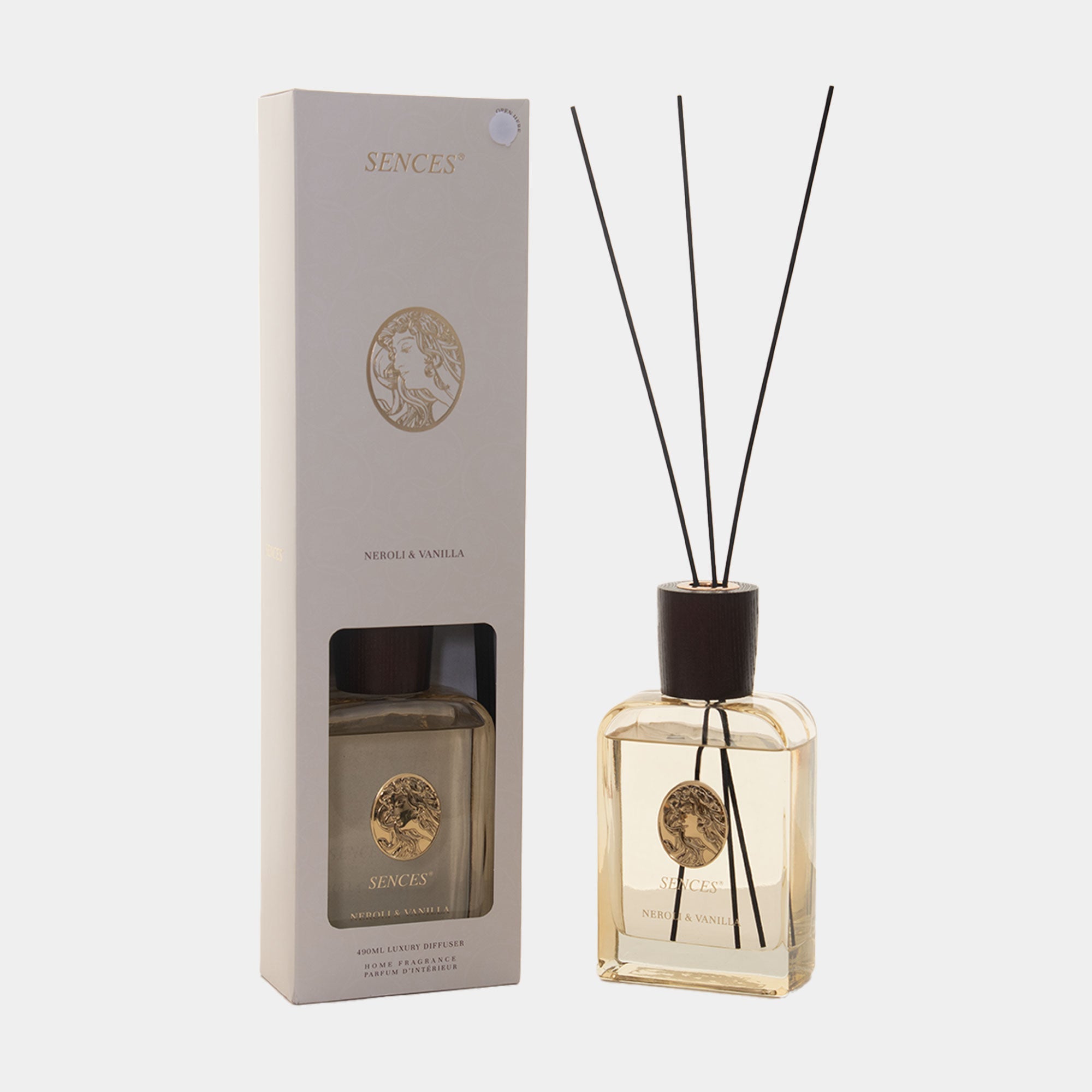 Sences - Diffuseur à tiges Celestial Neroli & Vanilla 490 ml