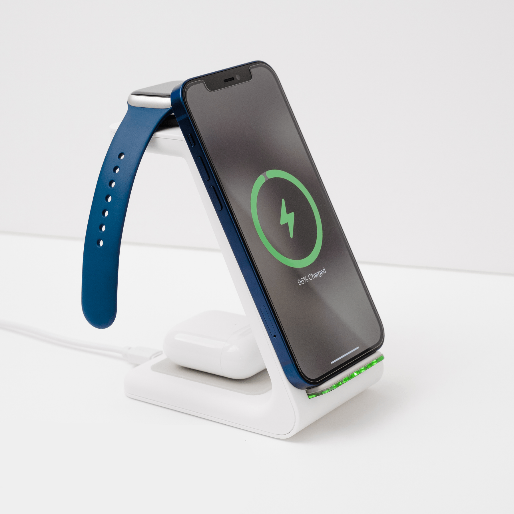Station de charge sans fil rapide avec support multi-appareils