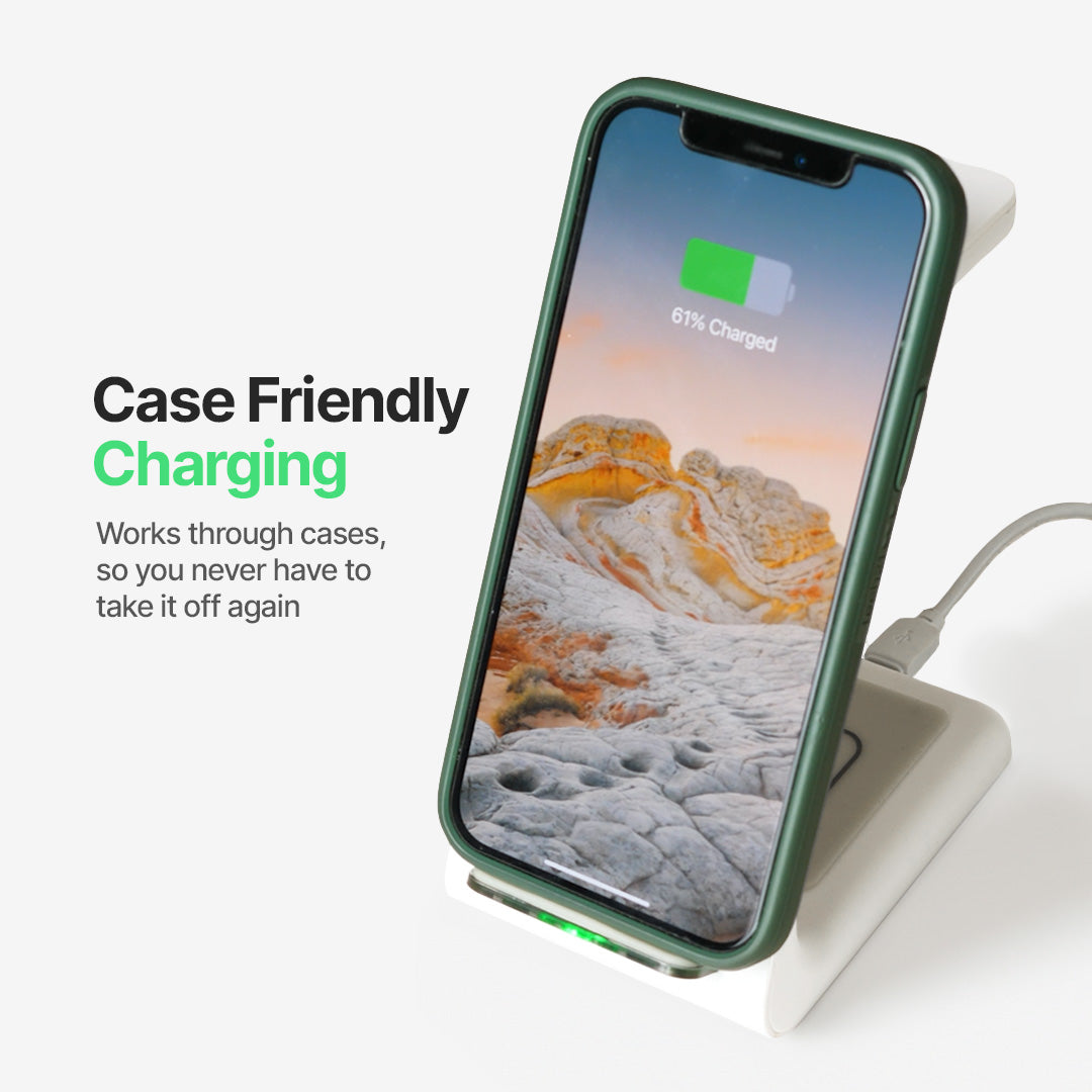 Station de charge sans fil rapide avec support multi-appareils