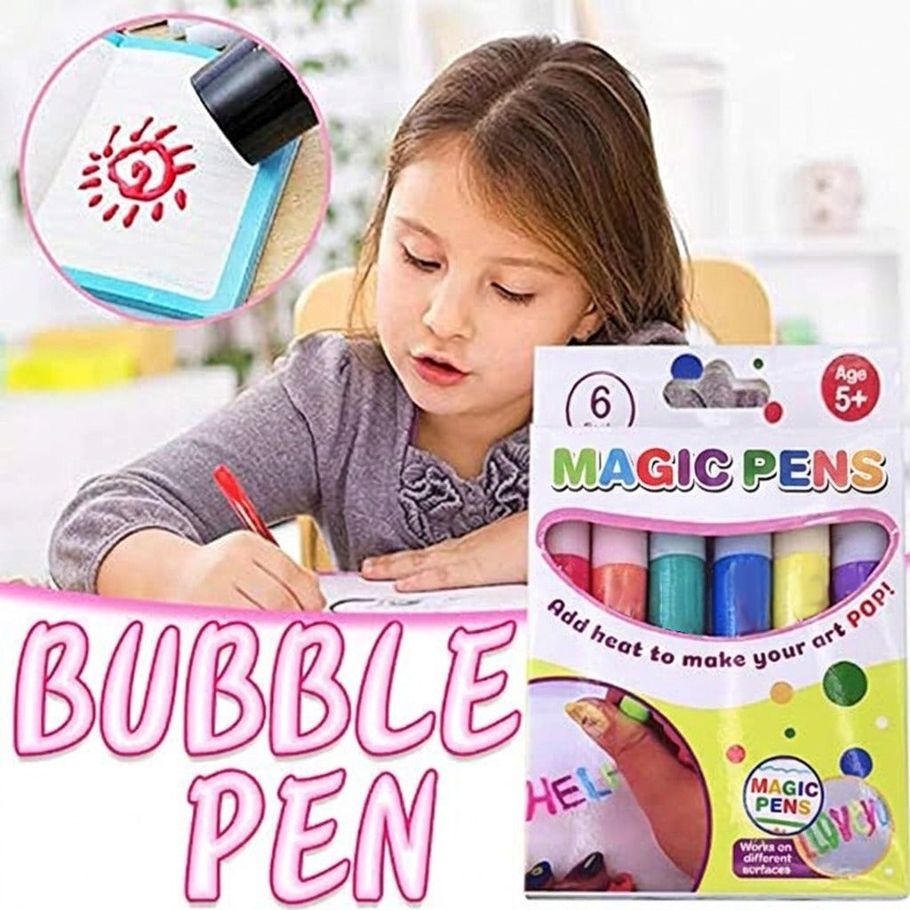Stylos magiques 3D – Dessinez en relief en un trait !