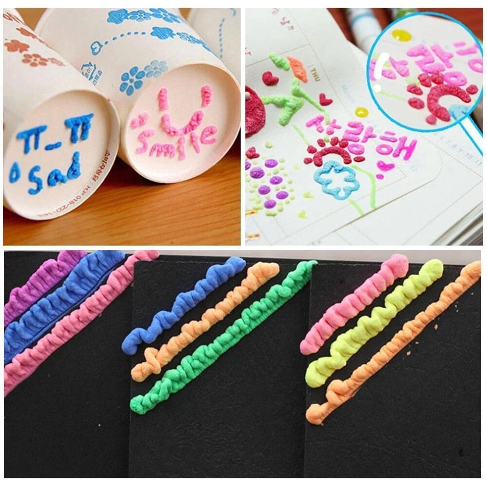 Stylos magiques 3D – Dessinez en relief en un trait !