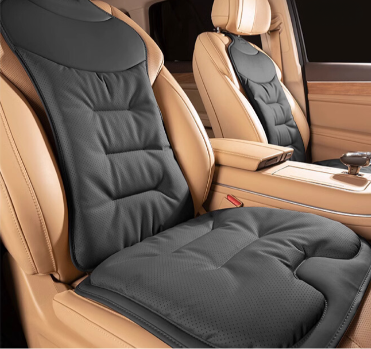 Coussin de soutien lombaire pour siège auto avec coussin lombaire, coussin dorsal ergonomique avec revêtement respirant 