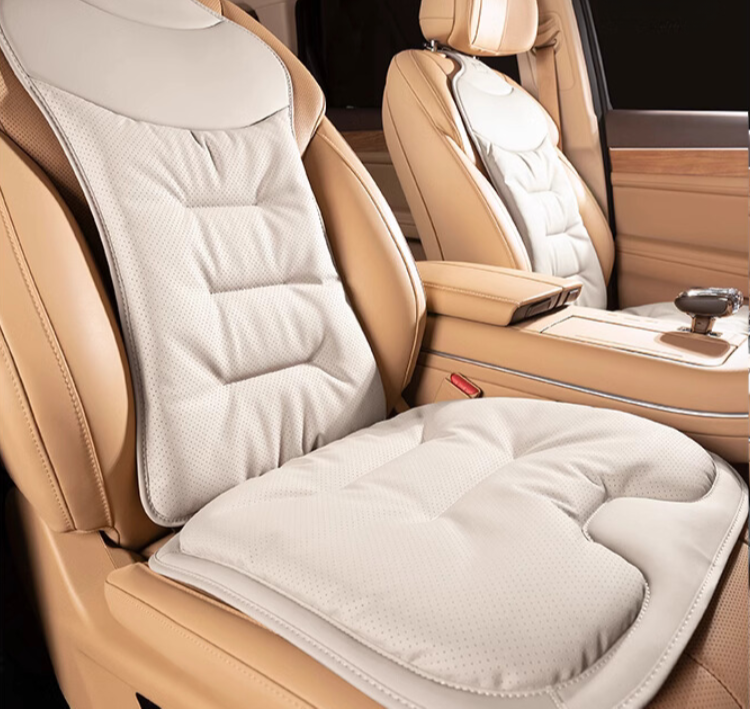 Coussin de soutien lombaire pour siège auto avec coussin lombaire, coussin dorsal ergonomique avec revêtement respirant 