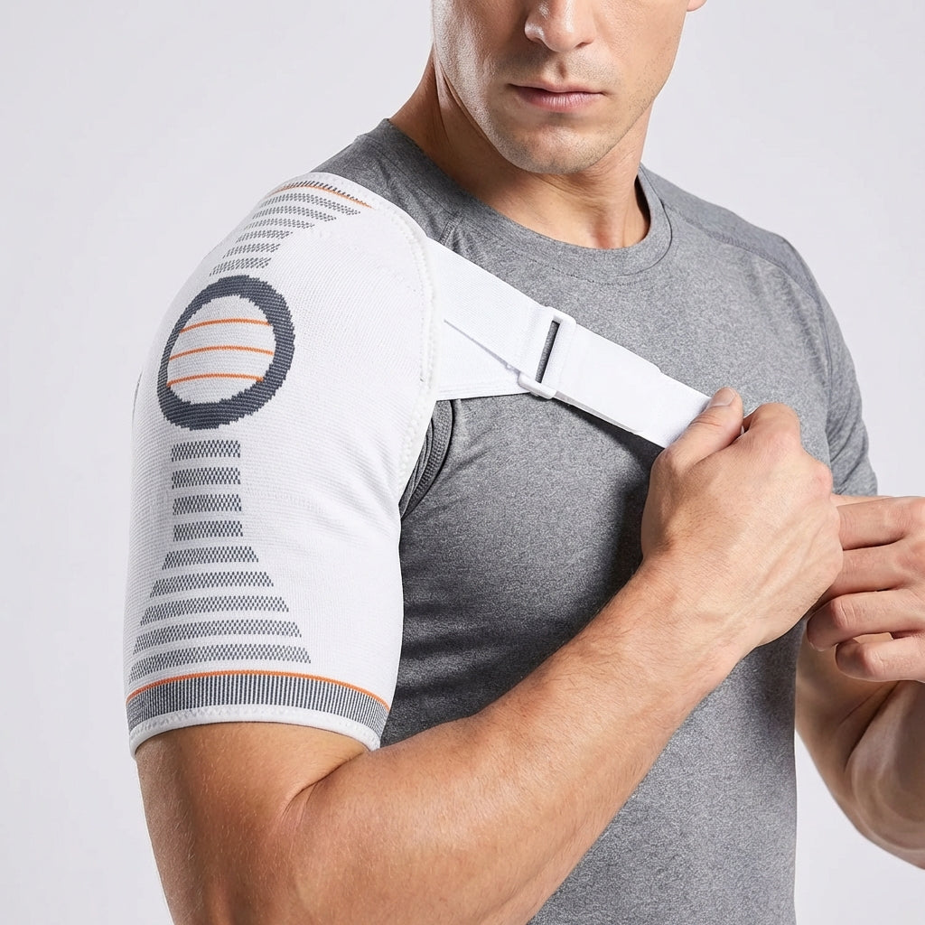 Support d'épaule réglable pour coiffe des rotateurs | Compression et stabilisation pour douleurs d'épaule