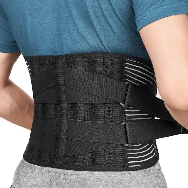 Support lombaire | Ceinture de maintien | Stabilisation à 360° | OrthoFlexa