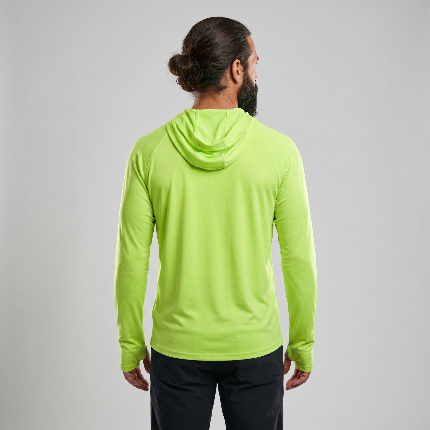 Sweat à capuche anti-UV UPF 50+ homme – Haut léger séchage rapide randonnée et pêche avec passants pouces