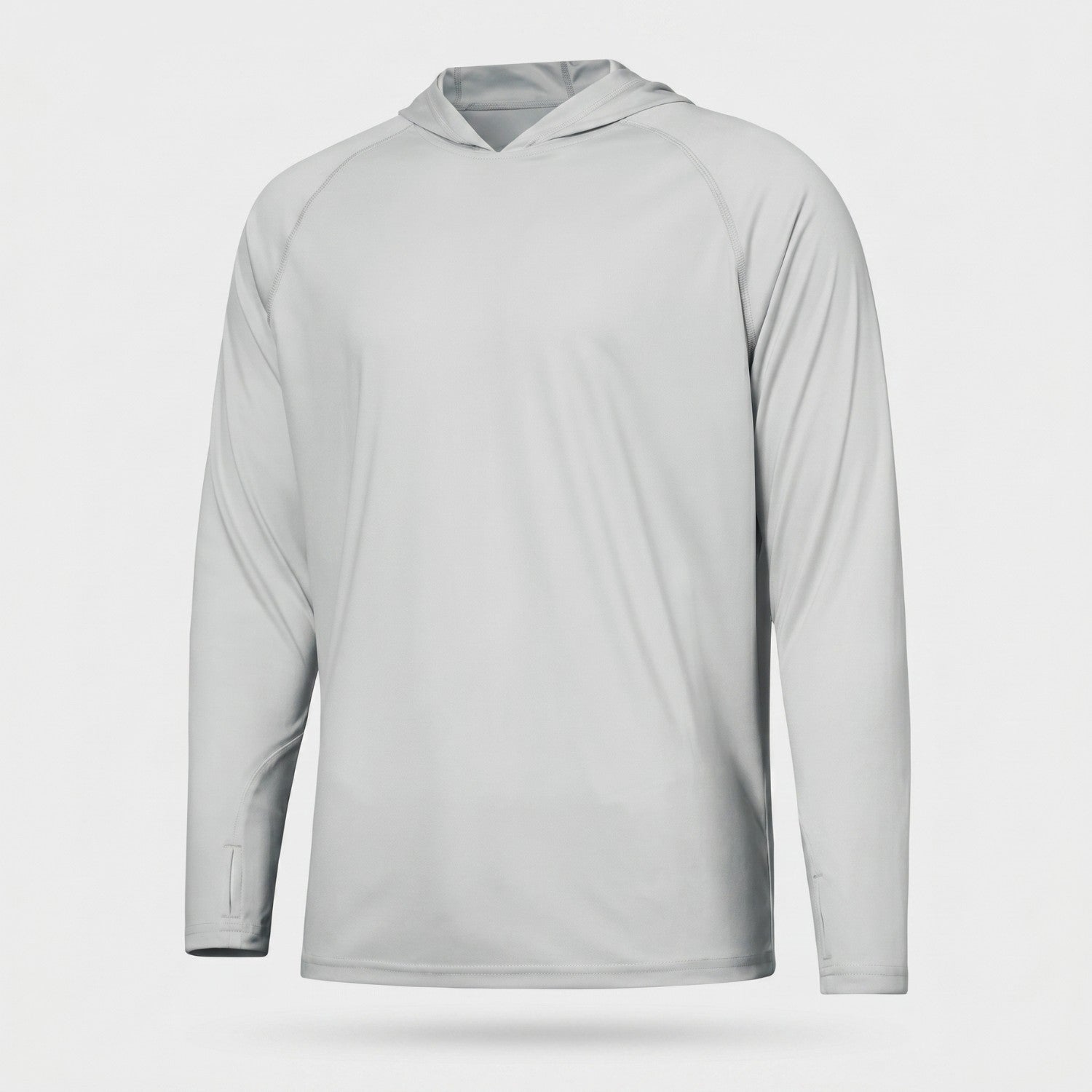 Sweat à capuche anti-UV UPF 50+ homme – Haut léger séchage rapide randonnée et pêche avec passants pouces