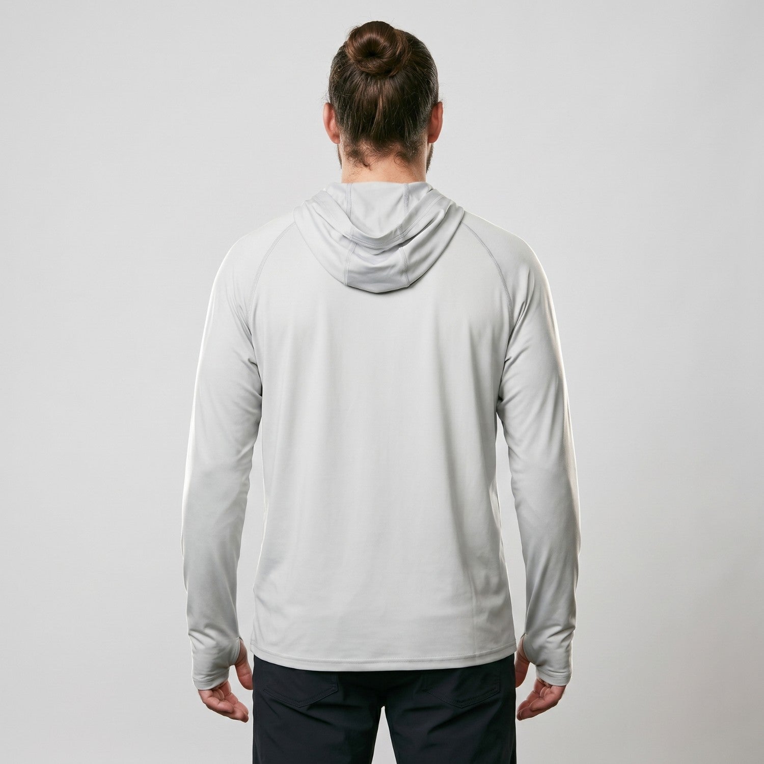 Sweat à capuche anti-UV UPF 50+ homme – Haut léger séchage rapide randonnée et pêche avec passants pouces