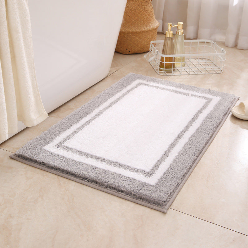 Tapis de bain moelleux luxueux