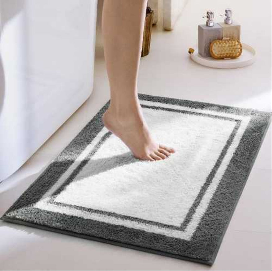 Tapis de bain moelleux luxueux