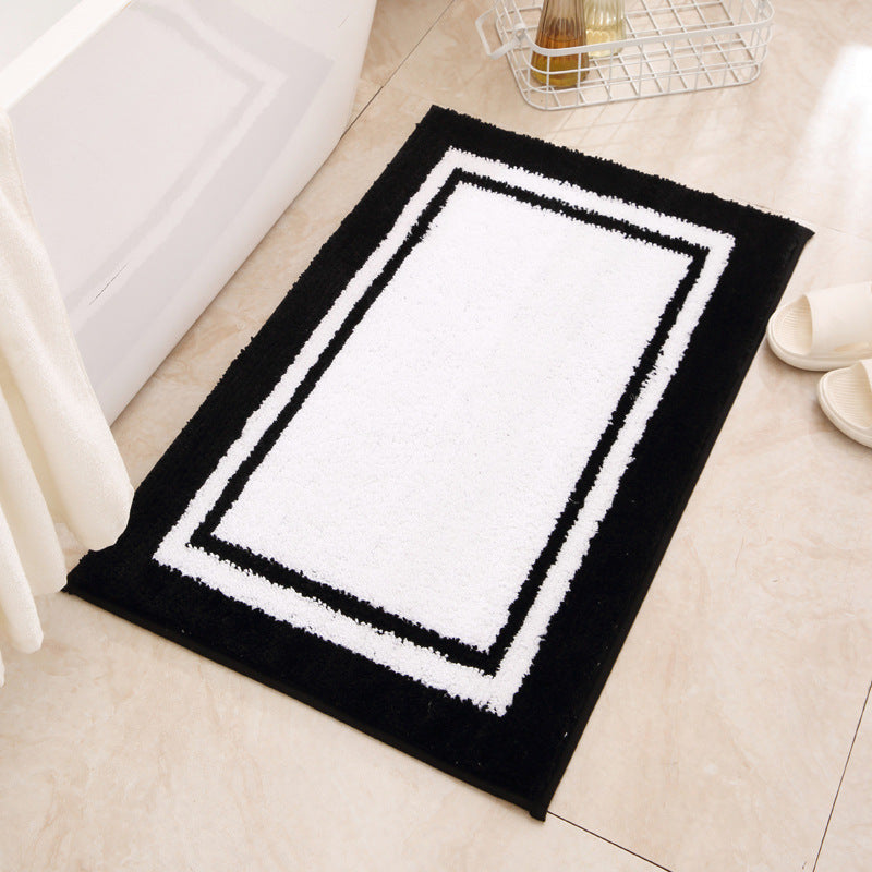 Tapis de bain moelleux luxueux