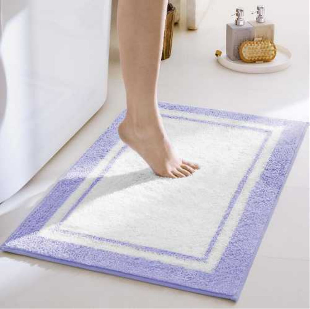 Tapis de bain moelleux luxueux