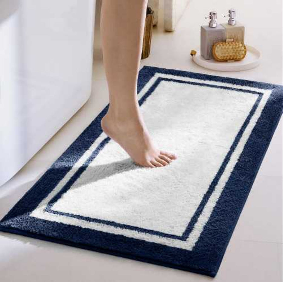 Tapis de bain moelleux luxueux