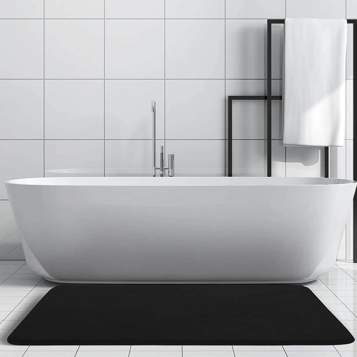 Tapis de bain ultra-absorbant pour sol