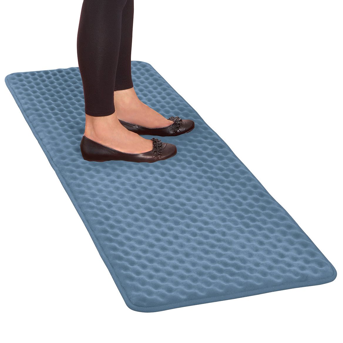 Tapis de cuisine anti-fatigue en mousse | Disponible en 4 coloris | Confort rembourré de 2,5 cm pour sols durs
