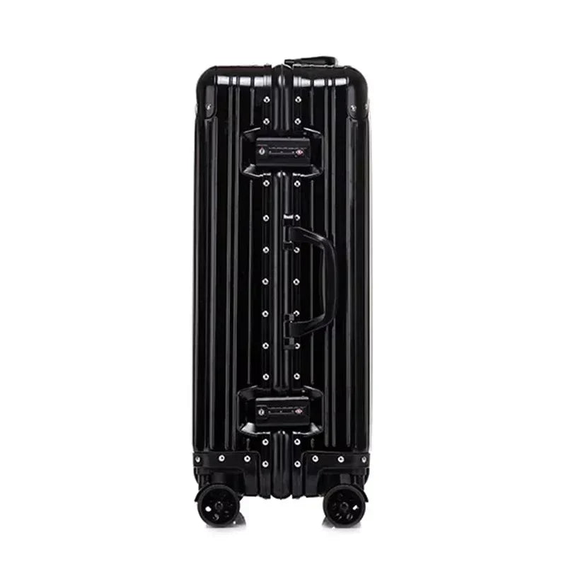 Valise professionnelle en alliage aluminium-magnésium avec serrure TSA