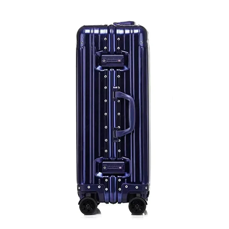 Valise professionnelle en alliage aluminium-magnésium avec serrure TSA