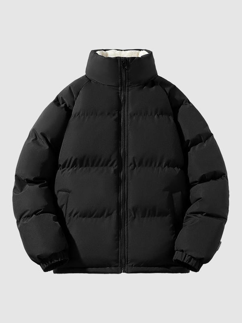Veste matelassée en polaire pour homme | Zippée