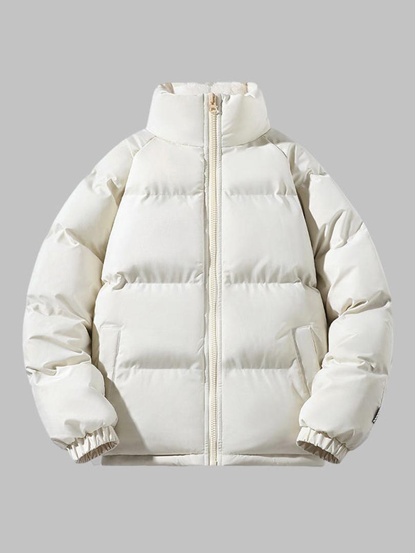 Veste matelassée en polaire pour homme | Zippée
