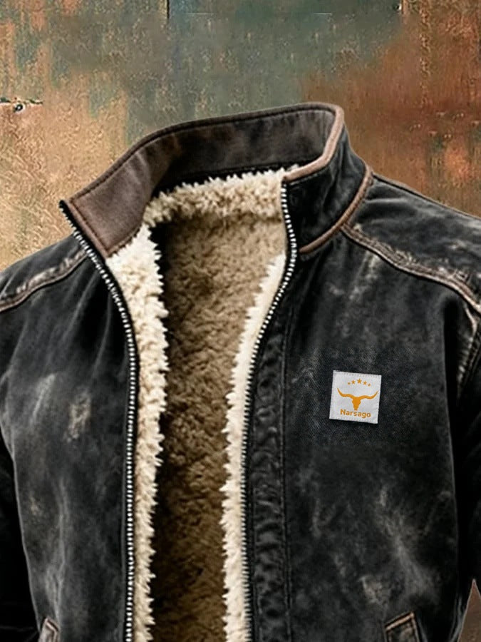 Veste thermique vintage pour homme
