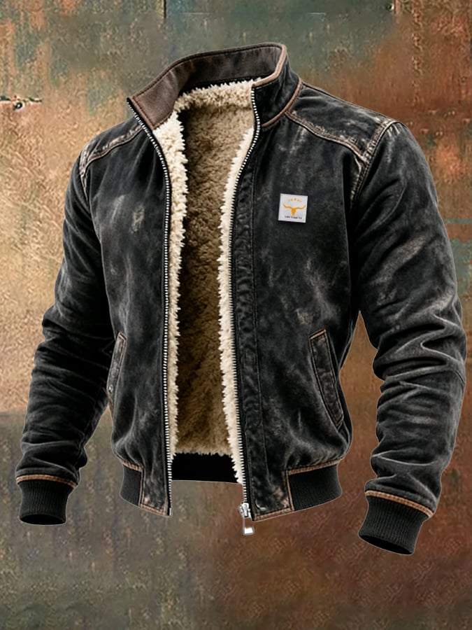 Veste thermique vintage pour homme