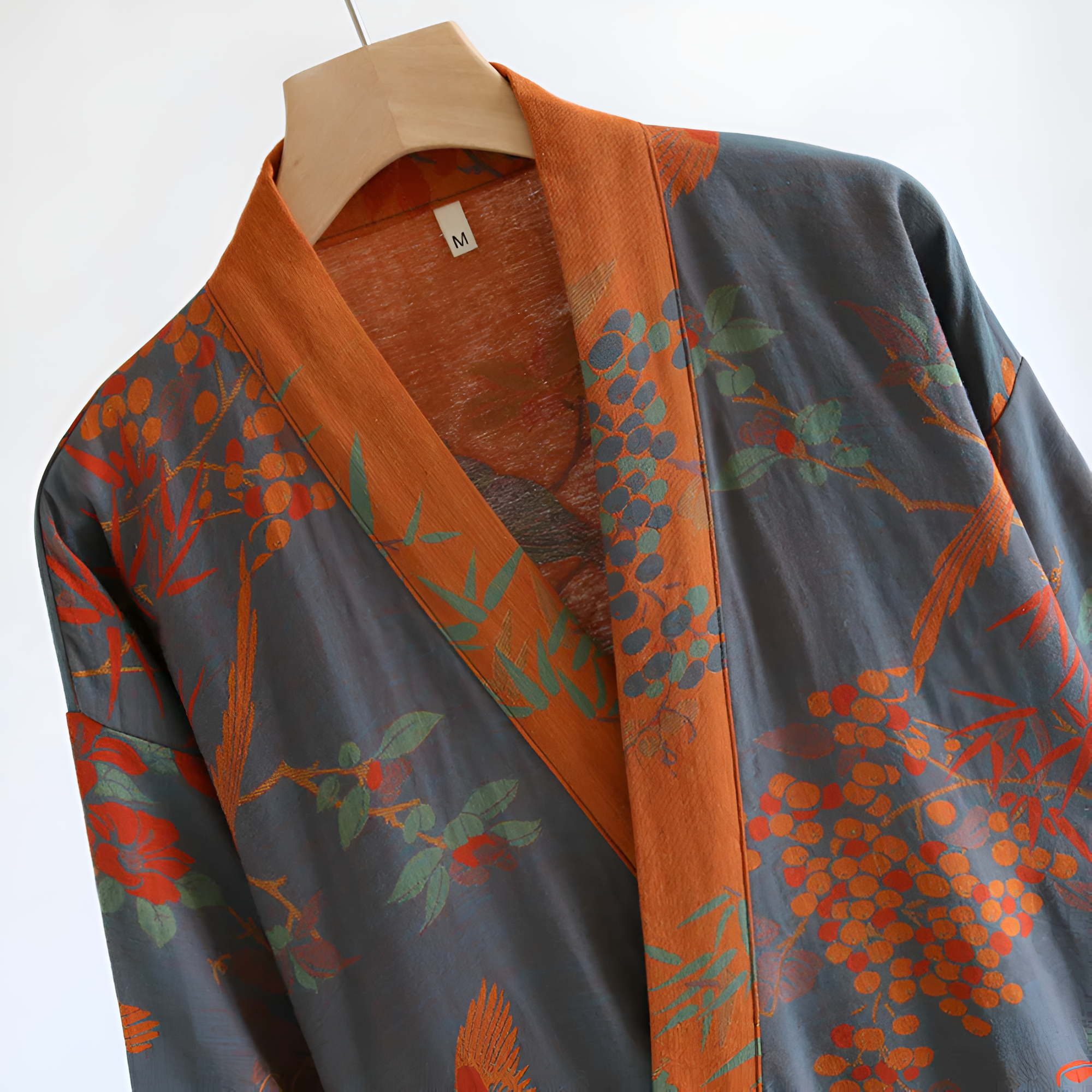 Zeric | Peignoir en coton premium avec poches et ceinture ajustable