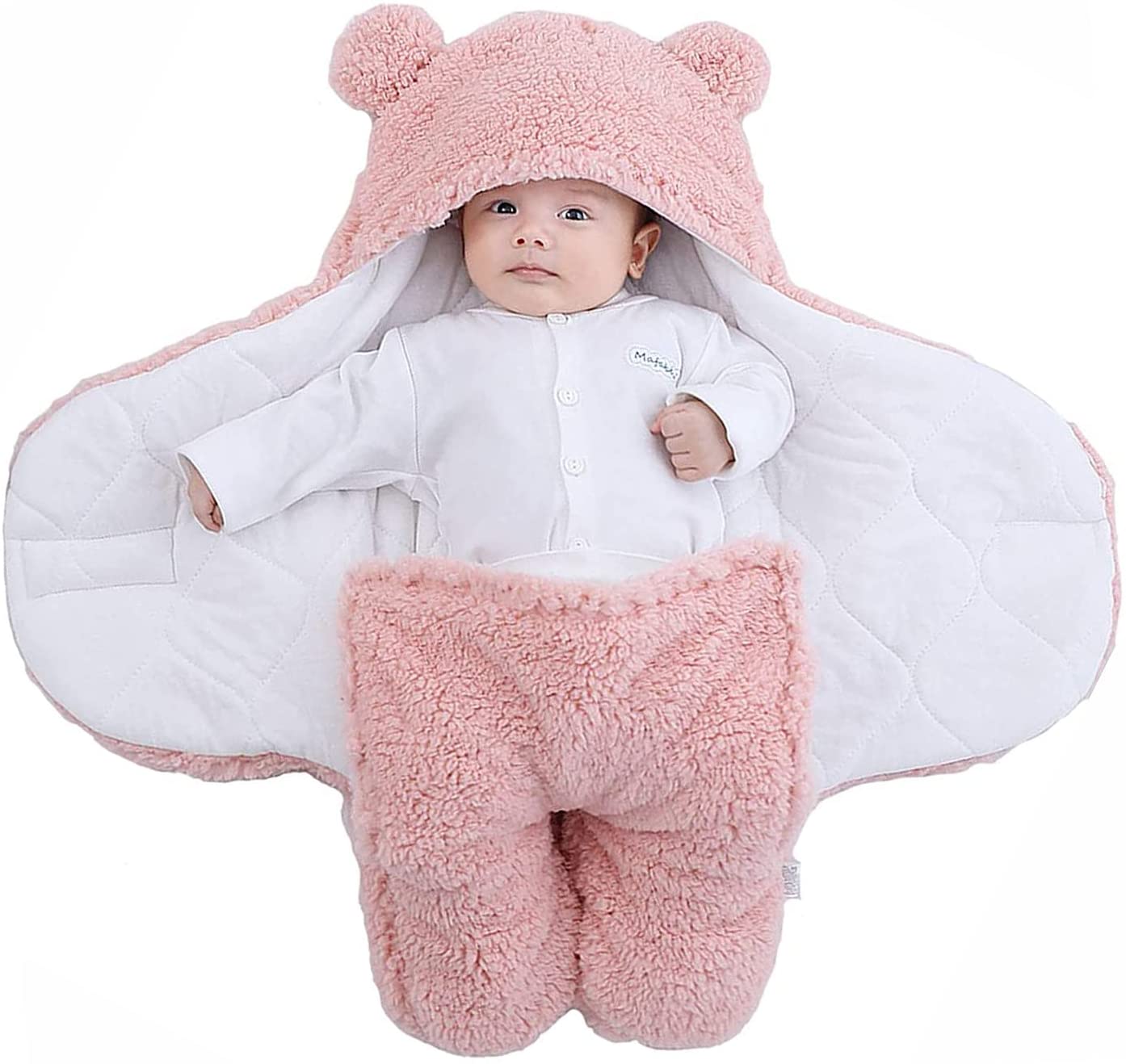 Sacco Nanna Bébé Narsago™ – Couverture en Polaire Ours d’Hiver