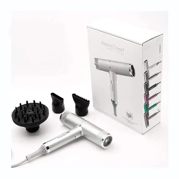 Sèche-cheveux ionique professionnel 1100 W à moteur sans balais