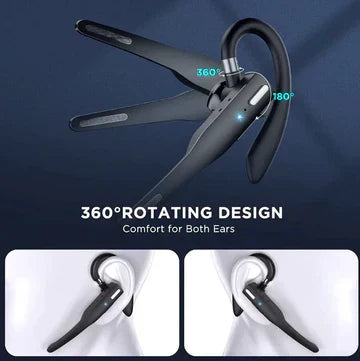 Casque sans fil Bluetooth 5.1 avec double micro