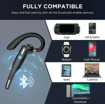 Casque sans fil Bluetooth 5.1 avec double micro
