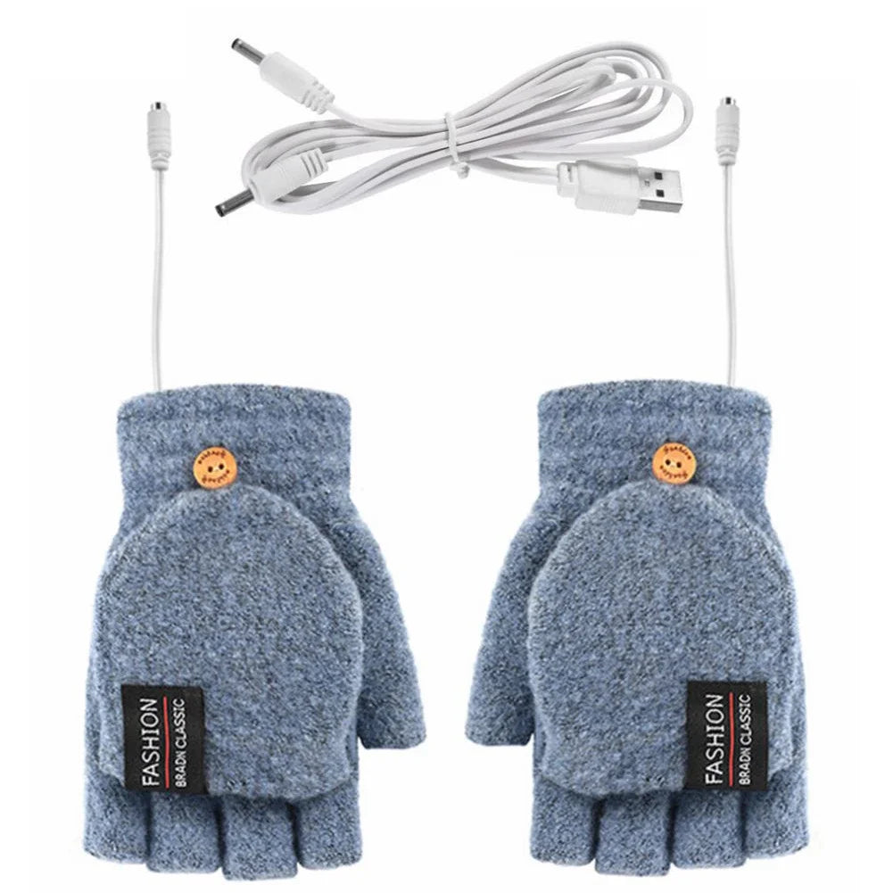 Gants chauffants à ondes chaudes rechargeables par USB