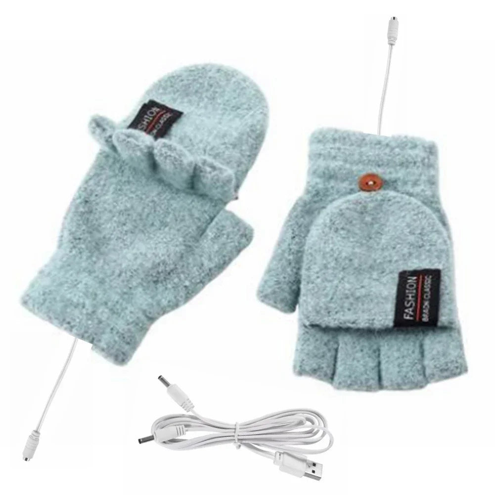 Gants chauffants à ondes chaudes rechargeables par USB