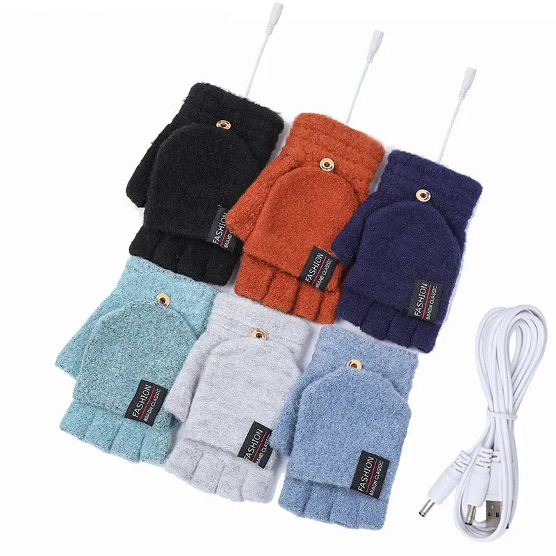 Gants chauffants à ondes chaudes rechargeables par USB