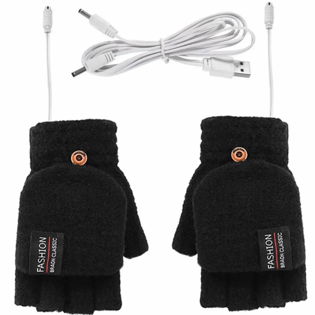 Gants chauffants à ondes chaudes rechargeables par USB