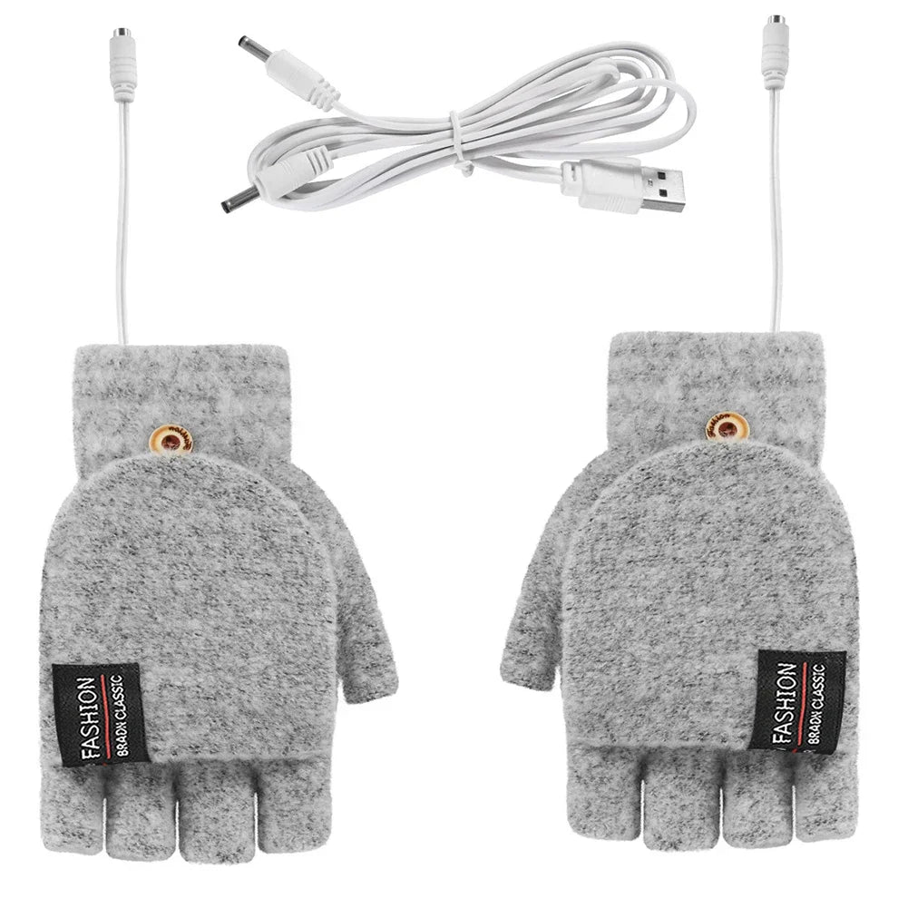 Gants chauffants à ondes chaudes rechargeables par USB