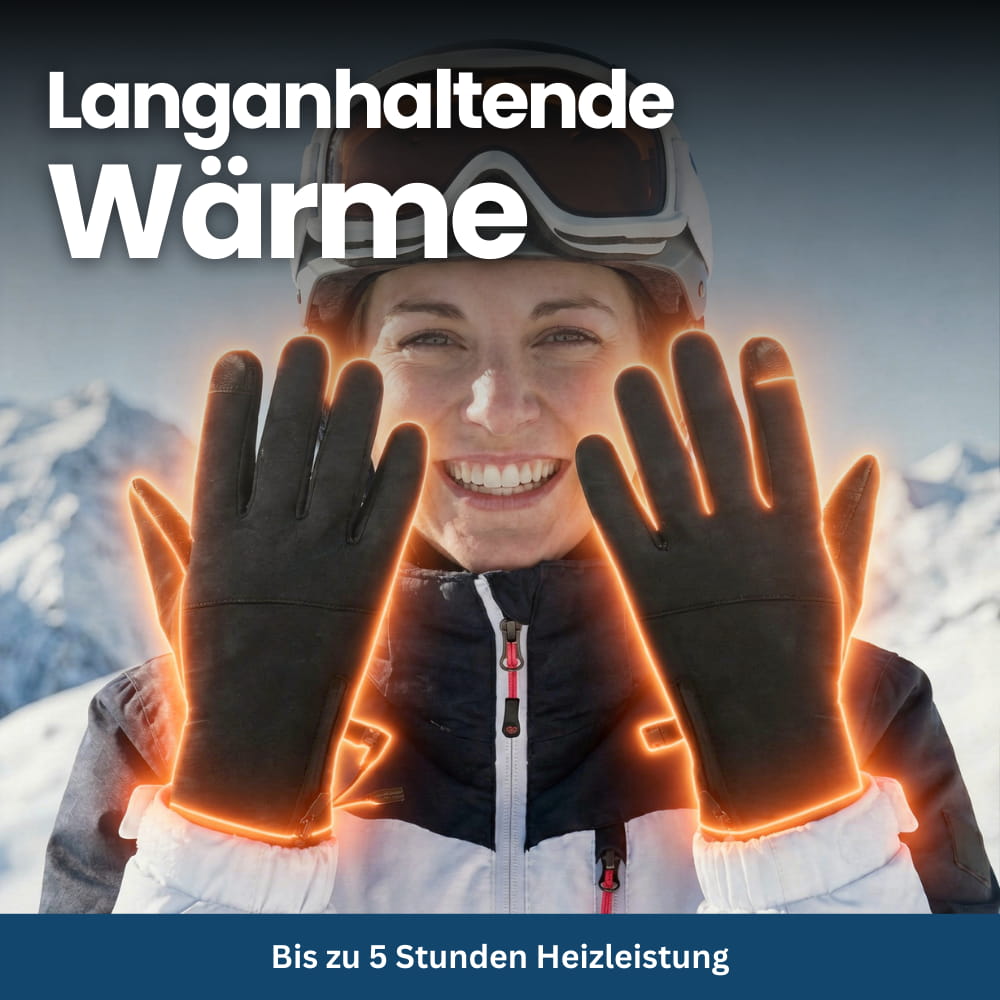 Gants chauffants Mitaines thermiques chaudes d'hiver