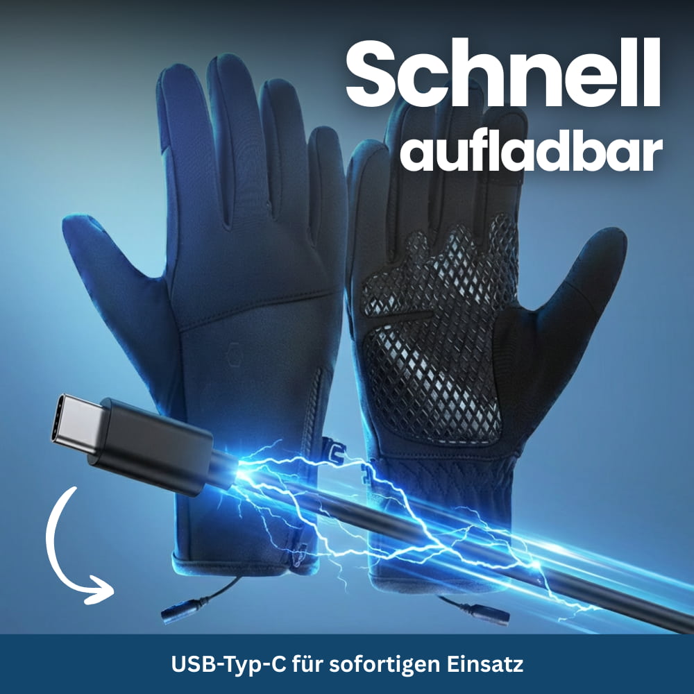 Gants chauffants Mitaines thermiques chaudes d'hiver