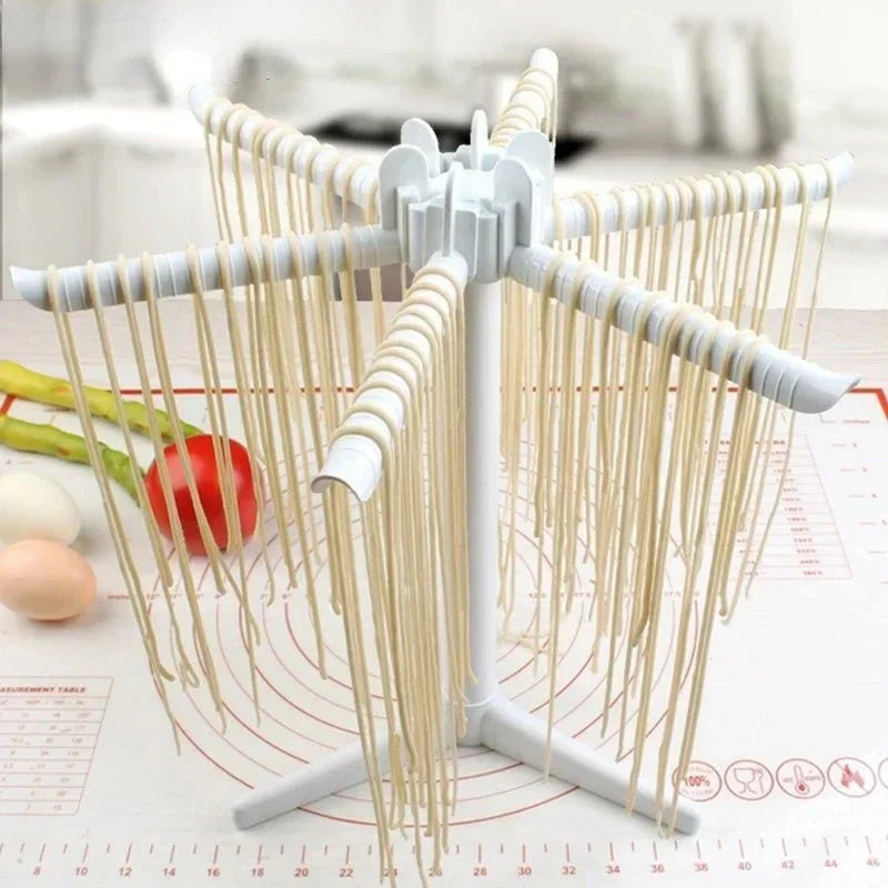 PASTAPOLE – Étendoir à pâtes gain de place avec support antidérapant