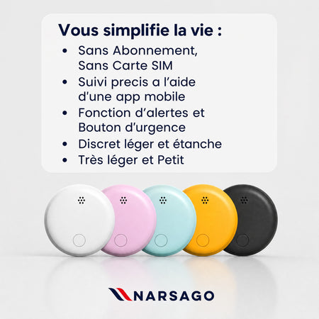 Traceur GPS Enfant Sans Abonnement - Narsago - ANDROID / iOS #2