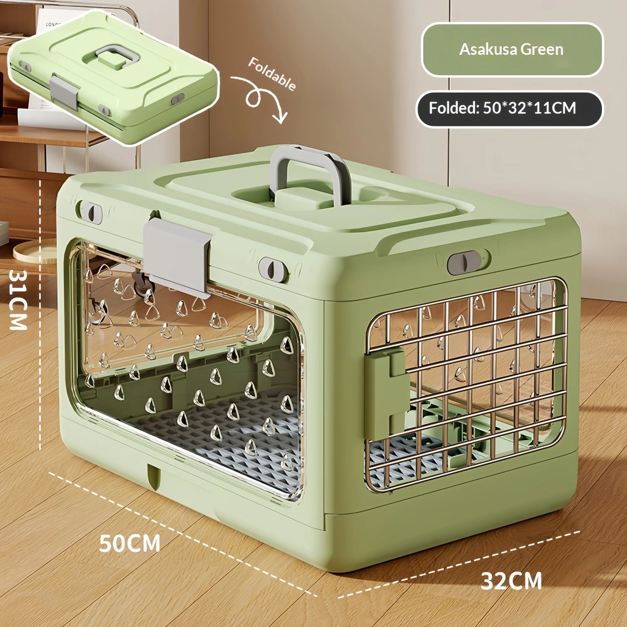 VistaVault Plateau de voyage pliant – Banc panoramique pour chat et chien