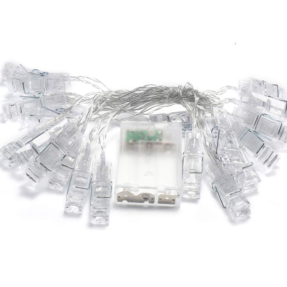 Clips photo Guirlande lumineuse LED pour photos