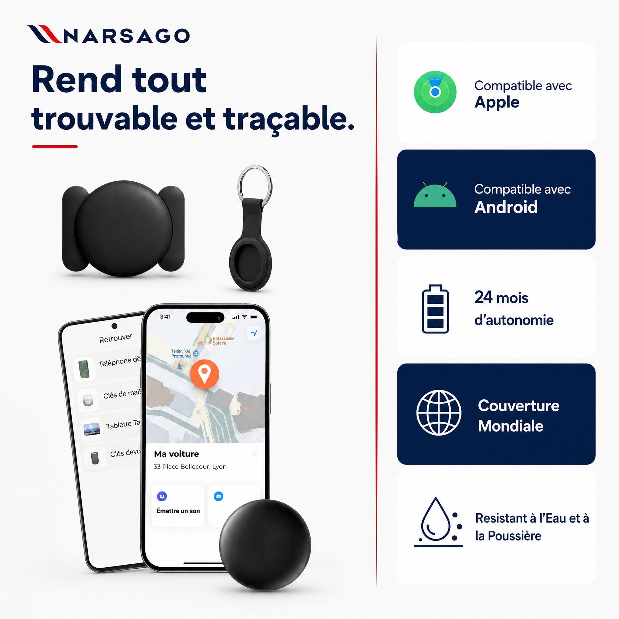 Traceur GPS Moto Sans Abonnement Android & iOS Find My – Sécurité Antivol Sans Abonnement #10