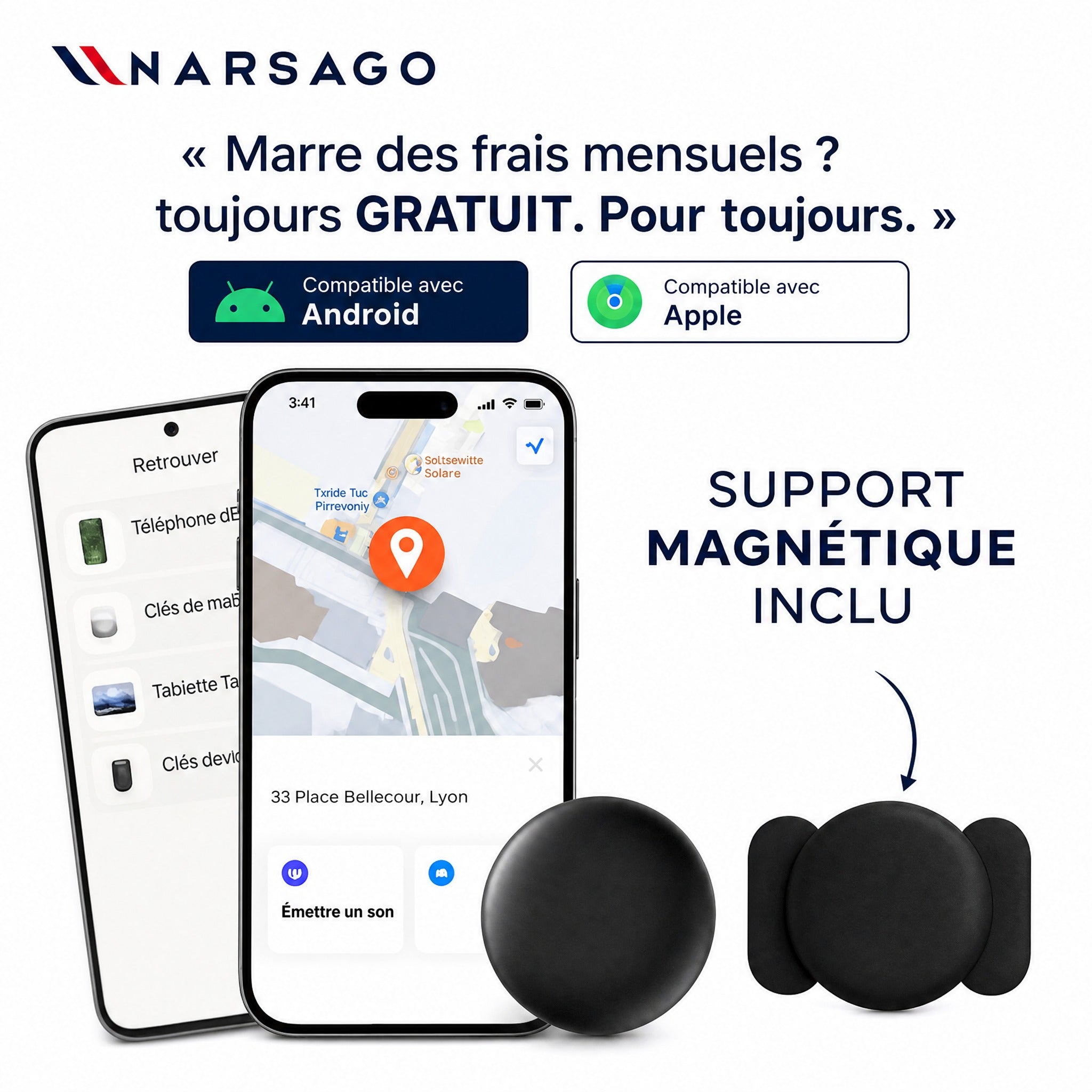Traceur GPS Moto Sans Abonnement Android & iOS Find My – Sécurité Antivol Sans Abonnement #11