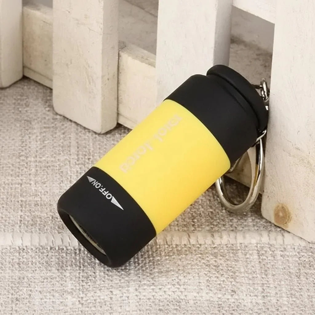 POCKETLUX – Lampe de poche micro-LED, rechargeable par USB, étanche et compacte