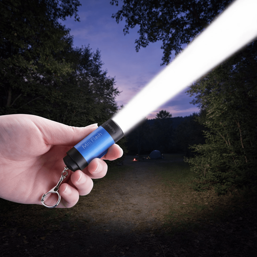 POCKETLUX – Lampe de poche micro-LED, rechargeable par USB, étanche et compacte