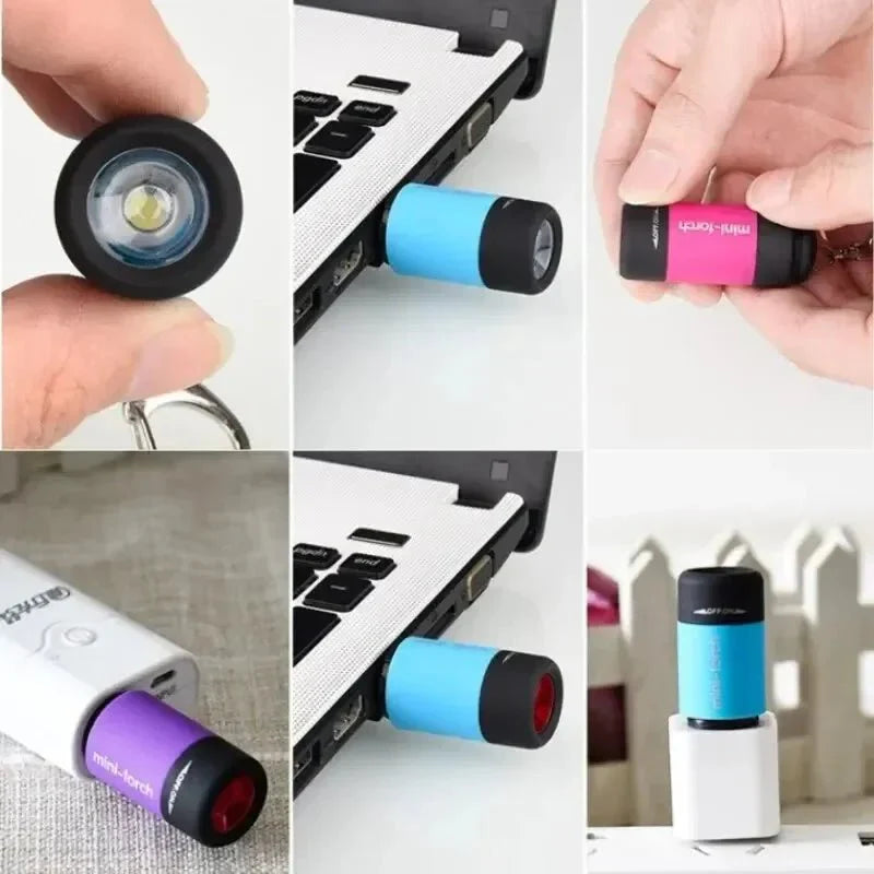 POCKETLUX – Lampe de poche micro-LED, rechargeable par USB, étanche et compacte